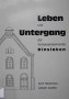 Cover des Buches Leben und Untergang der Synagogengemeinde Dinslaken