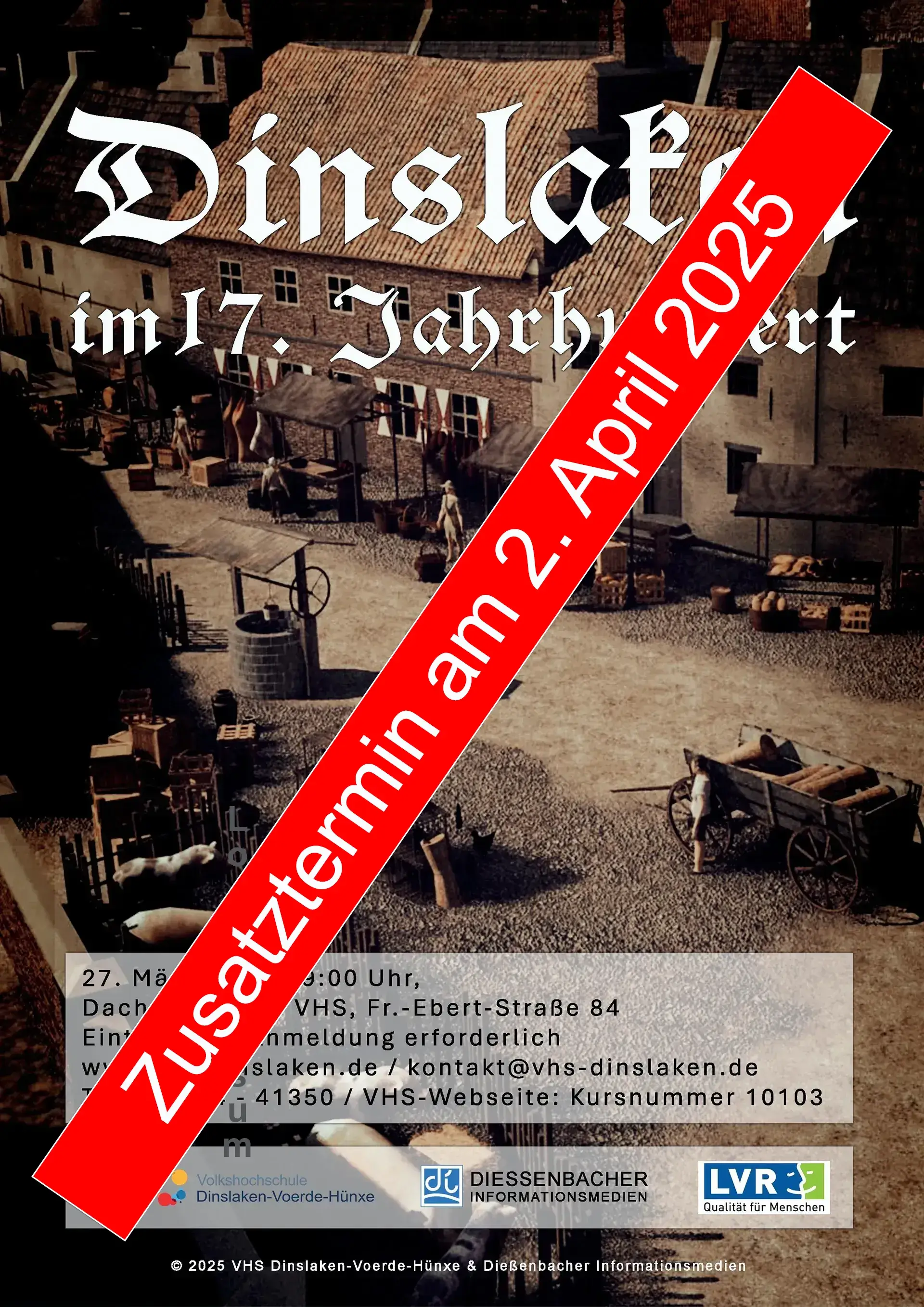 Cover - Das historische Dinslaken - so bunt wie das Leben